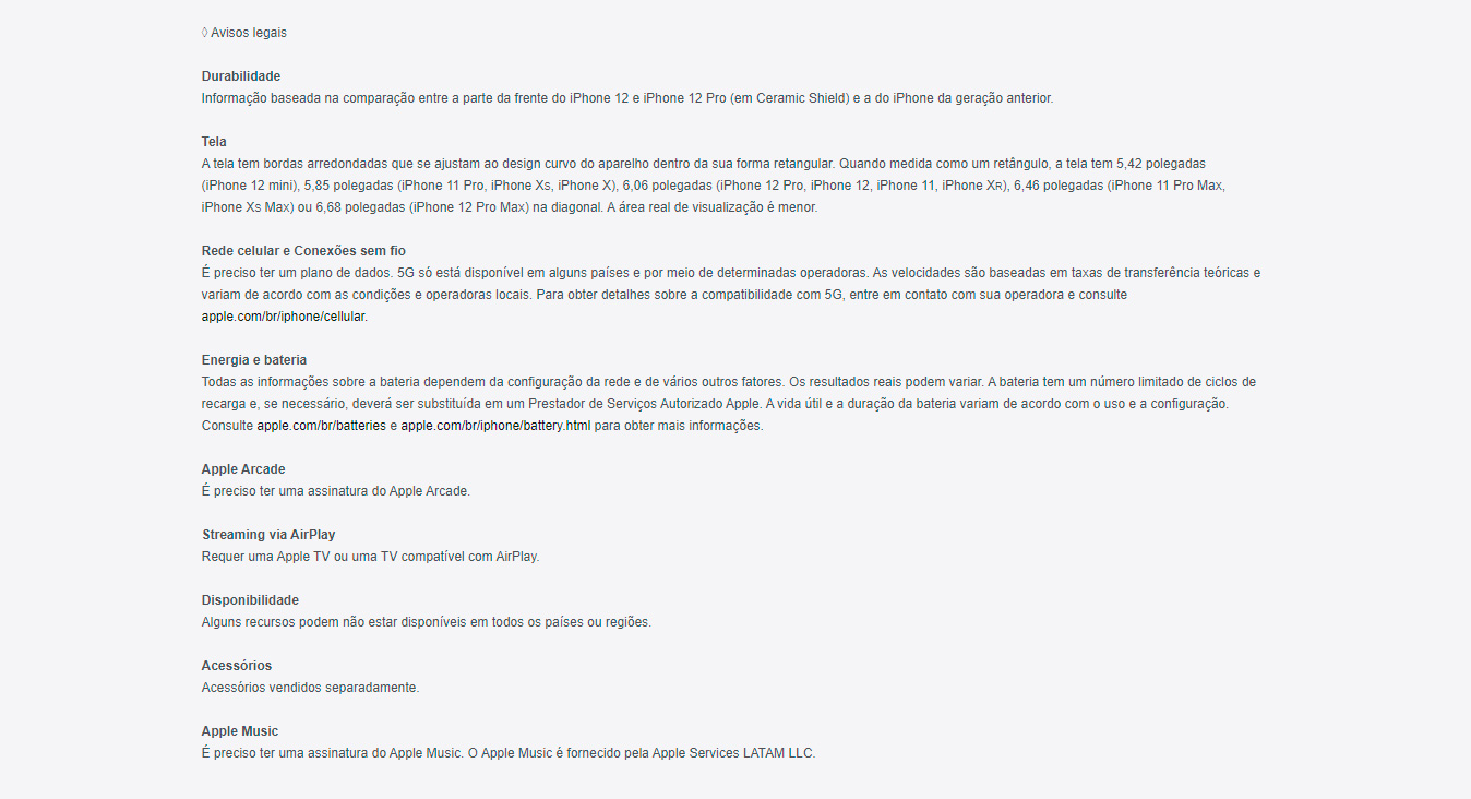 iPhone 12 Apple Azul 64GB Desbloqueado - MGJ83BZ/A